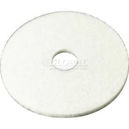 3M 3M„¢ 13" Polishing Pad, White, 5 Per Case 61500045077